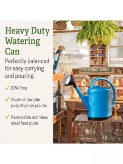 French Blue Watering Can -Garden Decor Store 06341 7