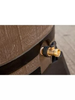 Flat-Back Rain Barrel -Garden Decor Store 38986 02V