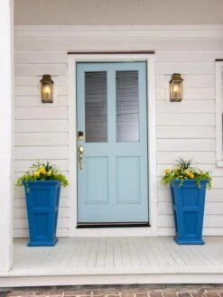 Fairfield Self-Watering Tall Patio Planters, 28” -Garden Decor Store 39 342 081 tif