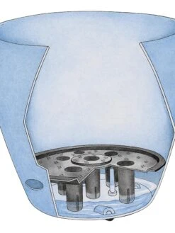 Viva Round Self-Watering Rolling Planter, 14" Diameter -Garden Decor Store 39325 002 tif