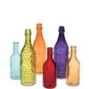 Colorful Bottles, Set Of 6 -Garden Decor Store 8586468 6387 tif
