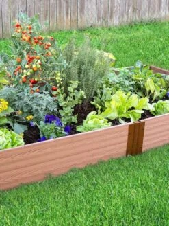 Composite Raised Bed With 1" Boards, 11" -Garden Decor Store 8588257 02V tif