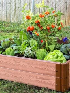 Composite Raised Bed With 1" Boards, 11" -Garden Decor Store 8588269 02V tif