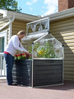 Canopia® By Palram Plant Inn™ Raised Bed Greenhouse, 4' X 4' 18 Canopia® By Palram Plant Inn™ Raised Bed Greenhouse, 4' X 4' -Garden Decor Store 8588308 02V tif