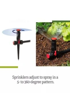 Snip-n-Spray Garden And Landscape Sprinkler System -Garden Decor Store 8589718 range