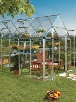 Canopia® By Palram Harmony™ Snap & Grow Greenhouse, 8' -Garden Decor Store 8591044 01V tif