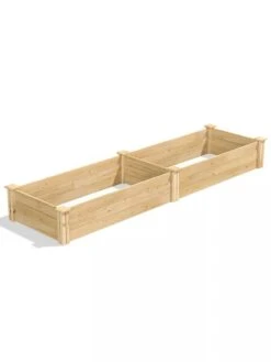 2' Cedar Raised Bed Garden Beds -Garden Decor Store 8593768 05V 3 4