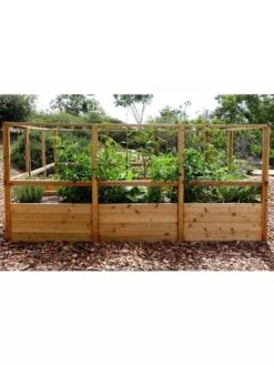Garden In A Box With Deer Fence, 8' X 12' -Garden Decor Store 8594021 03V 3 4