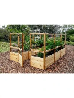 Garden In A Box With Deer Fence, 8' X 12' -Garden Decor Store 8594021 05V 3 4