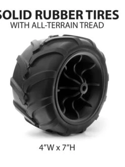 Folding All-Terrain Wagon -Garden Decor Store 8594322 018V tif