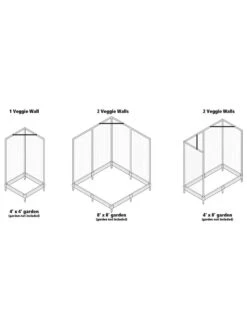 Stack & Extend Veggie Wall 12 Stack & Extend Veggie Wall -Garden Decor Store 8595683 03V 3 4