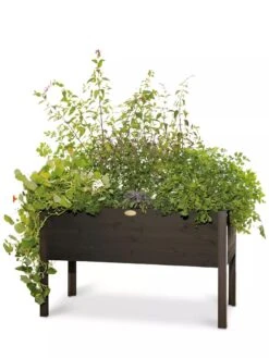 Eco-Stained Elevated Planter Box, 2'x4' 16 Eco-Stained Elevated Planter Box, 2'x4' -Garden Decor Store 8596759 100 tif