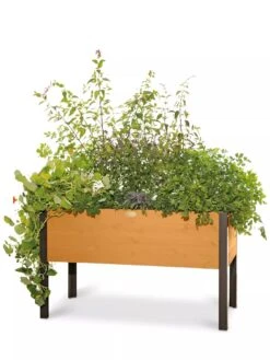 Eco-Stained Elevated Planter Box, 2'x4' 17 Eco-Stained Elevated Planter Box, 2'x4' -Garden Decor Store 8596759 101 tif