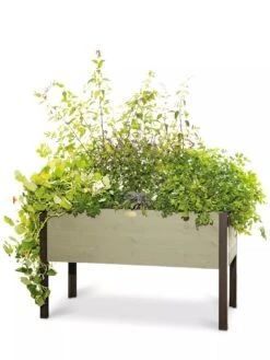 Eco-Stained Elevated Planter Box, 2'x4' 14 Eco-Stained Elevated Planter Box, 2'x4' -Garden Decor Store 8596759 105 tif