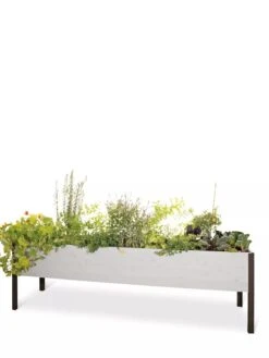 Eco-Stained Elevated Planter Box, 2'x8' 21 Eco-Stained Elevated Planter Box, 2'x8' -Garden Decor Store 8596760 102 tif