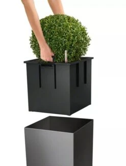 Lechuza® Cube Premium Planters -Garden Decor Store 8597506 04V tif