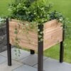 Elevated Cedar Planter Box, 2' X 2' -Garden Decor Store 8597991 9613 tif