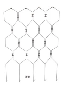 Gardener's Vertex Lifetime Pepper And Eggplant Cage -Garden Decor Store 8598426 10119 tif