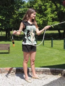 G.F. Italia Wall Mounted 100' Hose And Automatic Reel -Garden Decor Store 8598485 01V tif