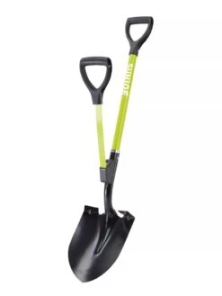 Sun Joe® Shovelution Steel Blade Shovel With Spring Assist Handle -Garden Decor Store 8599166 03V tif
