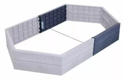 Extension Kit For The Exaco Hexagonal Raised Garden Bed Planter