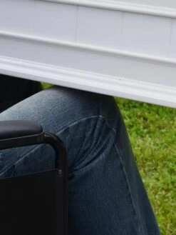 Liberty Accessible Vinyl Elevated Raised Garden -Garden Decor Store 8599296 02V tif