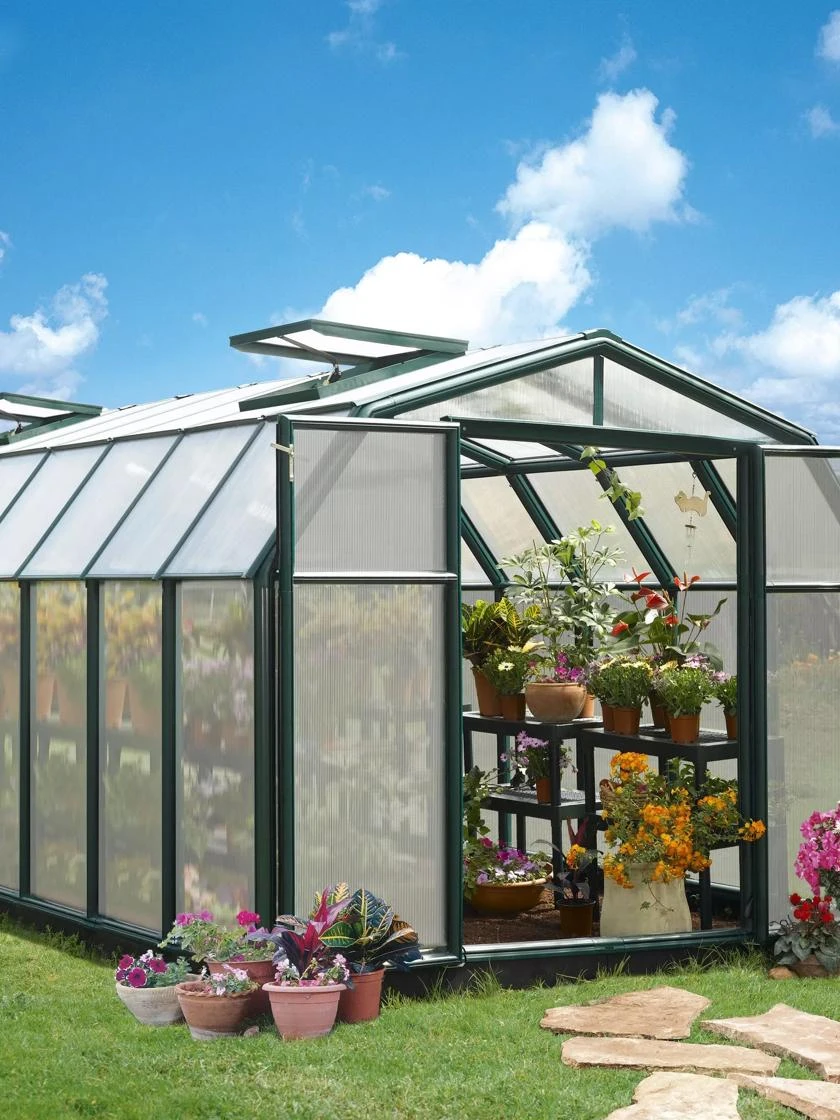 Canopia® By Palram Hobby Gardener Greenhouse, 8' 4 Canopia® By Palram Hobby Gardener Greenhouse, 8' - Image 2