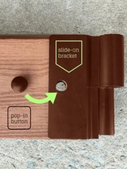 Classic Sienna Circle Keyhole Garden With 2" Boards 11 Classic Sienna Circle Keyhole Garden With 2" Boards -Garden Decor Store 8599444 03v