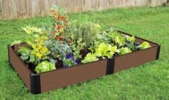 Composite Raised Bed With 1" Boards, 11" -Garden Decor Store 8599448 01V tif