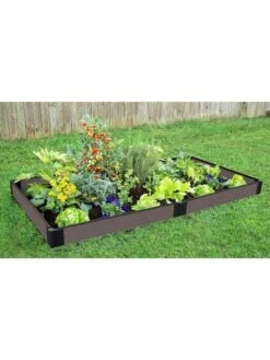 5-1/2" Composite Raised Garden Beds With 1" Boards -Garden Decor Store 8599453 01V