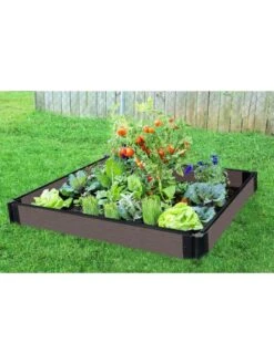 5-1/2" Composite Raised Garden Beds With 1" Boards -Garden Decor Store 8599455 01V