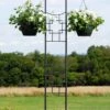 Achla Designs Square-on-Squares Double Pole Trellis -Garden Decor Store 8599483 01V tif