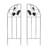 Achla Designs Sunflower Trellis Side Panels, Set Of 2 -Garden Decor Store 8599488 01v achla designs sunflower trellis side panels