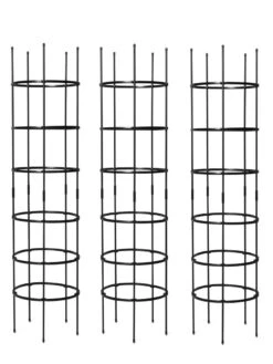 Titan Tall Tomato Cages, Set Of 3 -Garden Decor Store 8599860 18710 tif