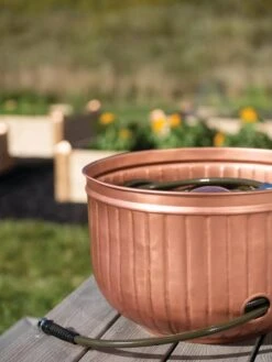 Classic Copper Hose Pot -Garden Decor Store 8600238 0630 tif