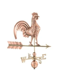 Rooster Copper Weathervane -Garden Decor Store 8600283 04v
