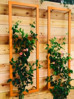 Ina Modern Wall Trellis Sr. -Garden Decor Store 8600510 04V tif