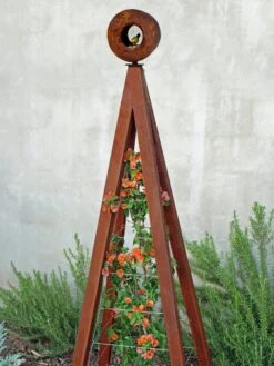 Bird Cafe + Akoris Garden Tuteur Jr. 16 Bird Cafe + Akoris Garden Tuteur Jr. -Garden Decor Store 8600525 06v bird cafe akoris garden tuteur oxide