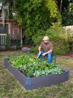 Recycled Composite Raised Beds 16 Recycled Composite Raised Beds -Garden Decor Store 8608928 0100
