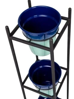 Steel Vertical Plant Stand With Metal Pots -Garden Decor Store 8609183 4966 tif