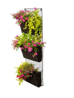 Wire Wall Pockets Vertical Gardens -Garden Decor Store 8609201 0407 tif