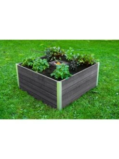 Vita Urbana Keyhole Garden, 4’x4’x22” 7 Vita Urbana Keyhole Garden, 4’x4’x22” -Garden Decor Store 8609384 02v
