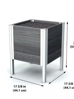 Vita Urbana Raised Planter Box -Garden Decor Store 8609386 04V jpg