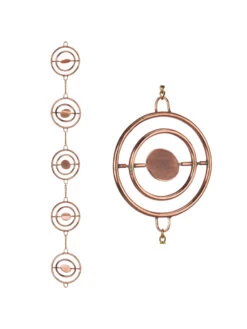 Stellar Copper Rain Chain, 8.5ft