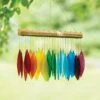 Glass Rainbow Wind Chimes -Garden Decor Store 8610171 1019 tif
