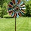 Metallic Leaf Wind Spinner -Garden Decor Store 8610441 152 tif