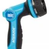 Aqua Joe AJHN102 Heavy Duty Indestructible Metal Multi Function Adjustable Hose Nozzle With Smart Throttle -Garden Decor Store 8610640 01V jpg