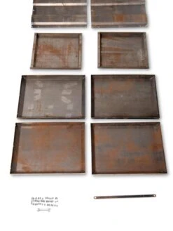 Corten Steel Modular Raised Bed, 2'x4' 12 Corten Steel Modular Raised Bed, 2'x4' -Garden Decor Store 8610702 5140 tif