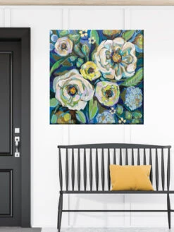 Cool Blue Outdoor Wall Art