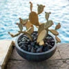 Desert Steel Prickly Pear Cactus Sculpture, Redondo -Garden Decor Store 8610768 01v desert steel prickly pear cactus redondo